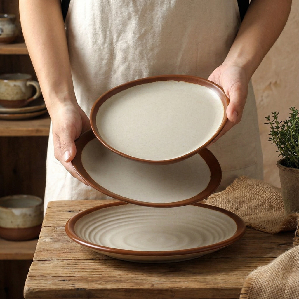 Ceramic Dinnerware Set, Minimalist Modern Style
